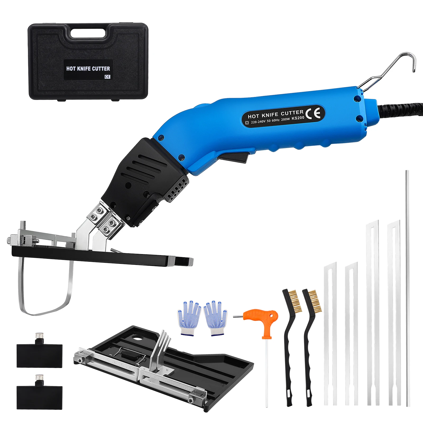 

2-in-1 Foam Cutter and Grooving Tool with Adjustable Temperature, Precision Groover, and Safety Features for DIY Craft Modeling