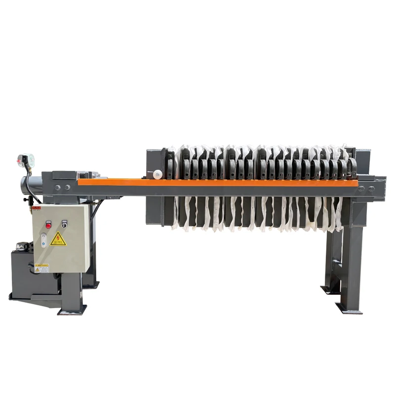 

High Quality Automatic Hydraulic Type Plate Frame Filter Press With After-Sales Guidance
