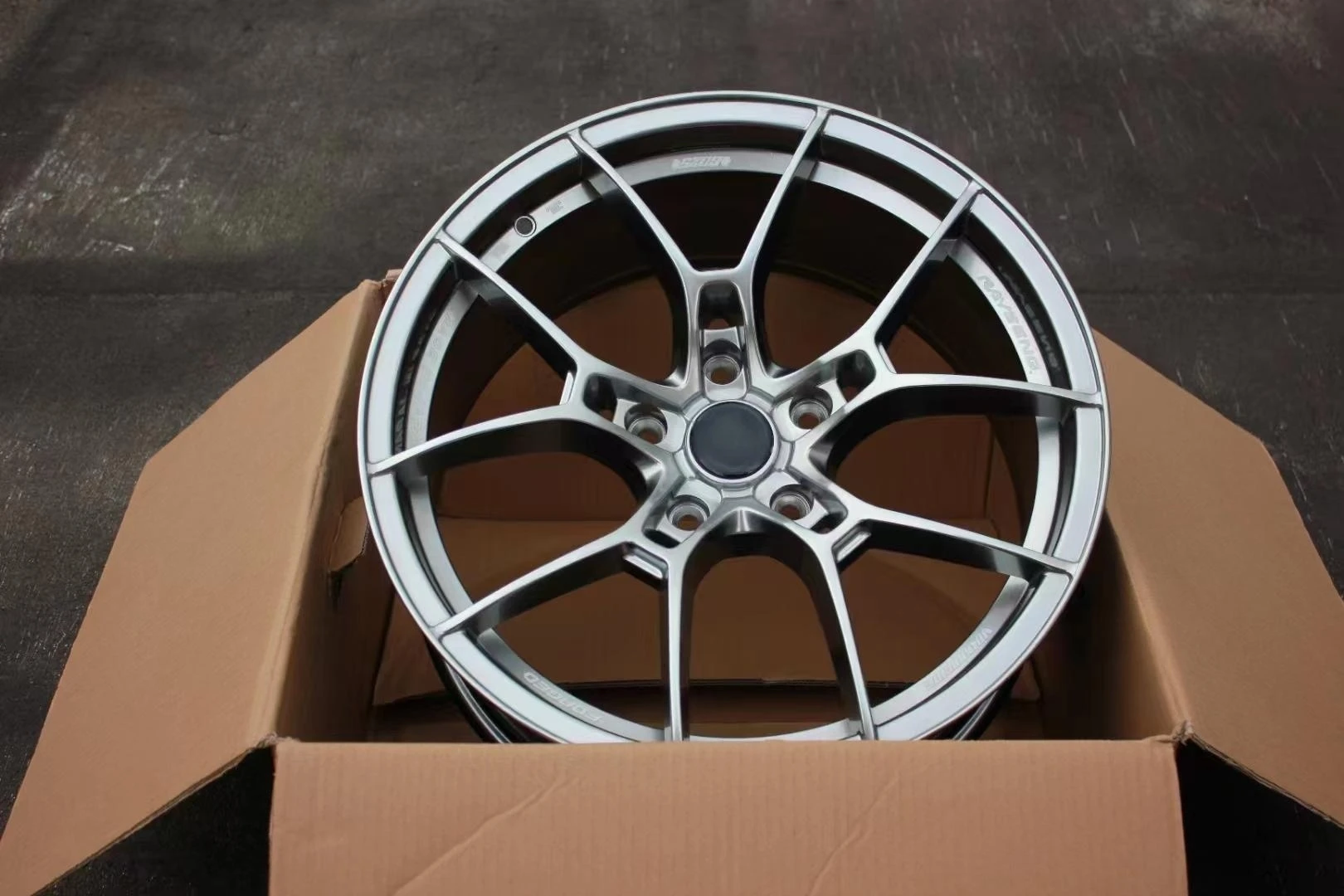 New  Ray 17 18 19 Inch  5x100 5x108 5x112 5x113.1 5x114.3  5x120  Aluminum alloy car wheel rims fit for Volvo Honda Audi VW