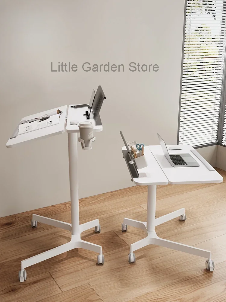 

Nordic Removable Bedroom Office Desk White Home Lift Children Study Desk Folding Computer Table Book Mesa Office Furniture KMOD