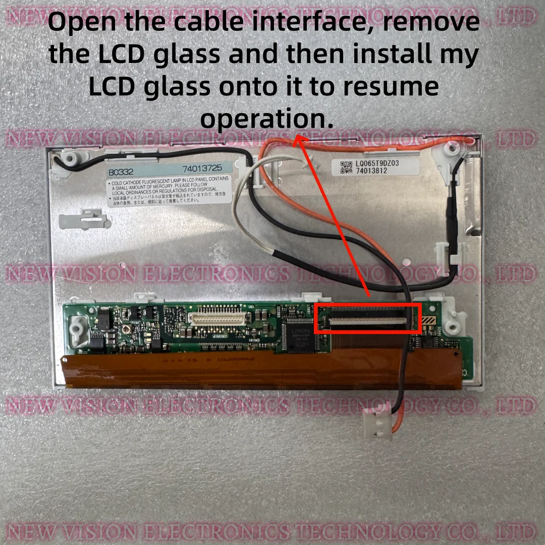 

ЖК-стекло OEM для SHARP LQ065T9DZ03 LQ065T9DZ01 LQ065T9DZ03A LQ065T9DZ03B (без подсветки)
