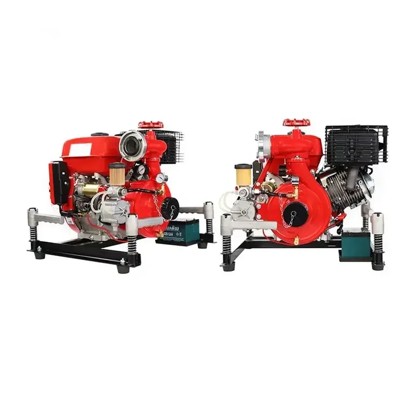 最高品質15馬力リファンエンジン搭載消防車・消防艇用携帯型消防ポンプ