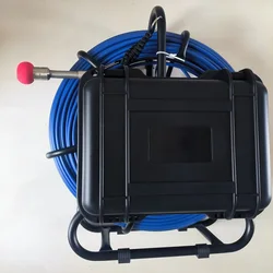 Pipe Inspection Camera Industrial Endoscope drain snake 9 Inch Monitor 23MM Camera 7MM Hard Cables 512Hz Transmitter Optional