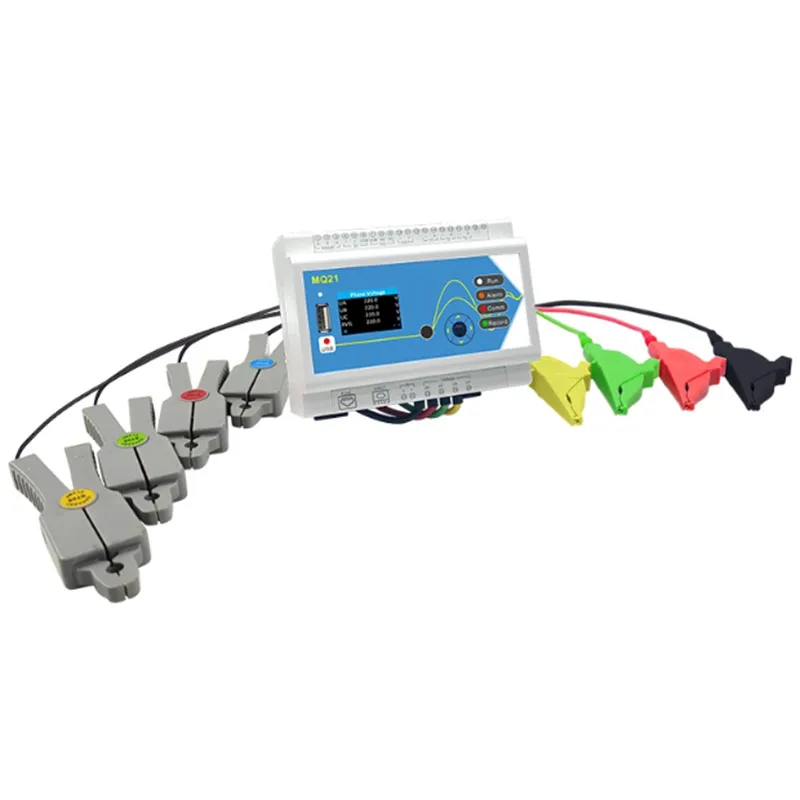 600A Harmonics Class A Power Quality Analyzer With Rs485 Data Logger