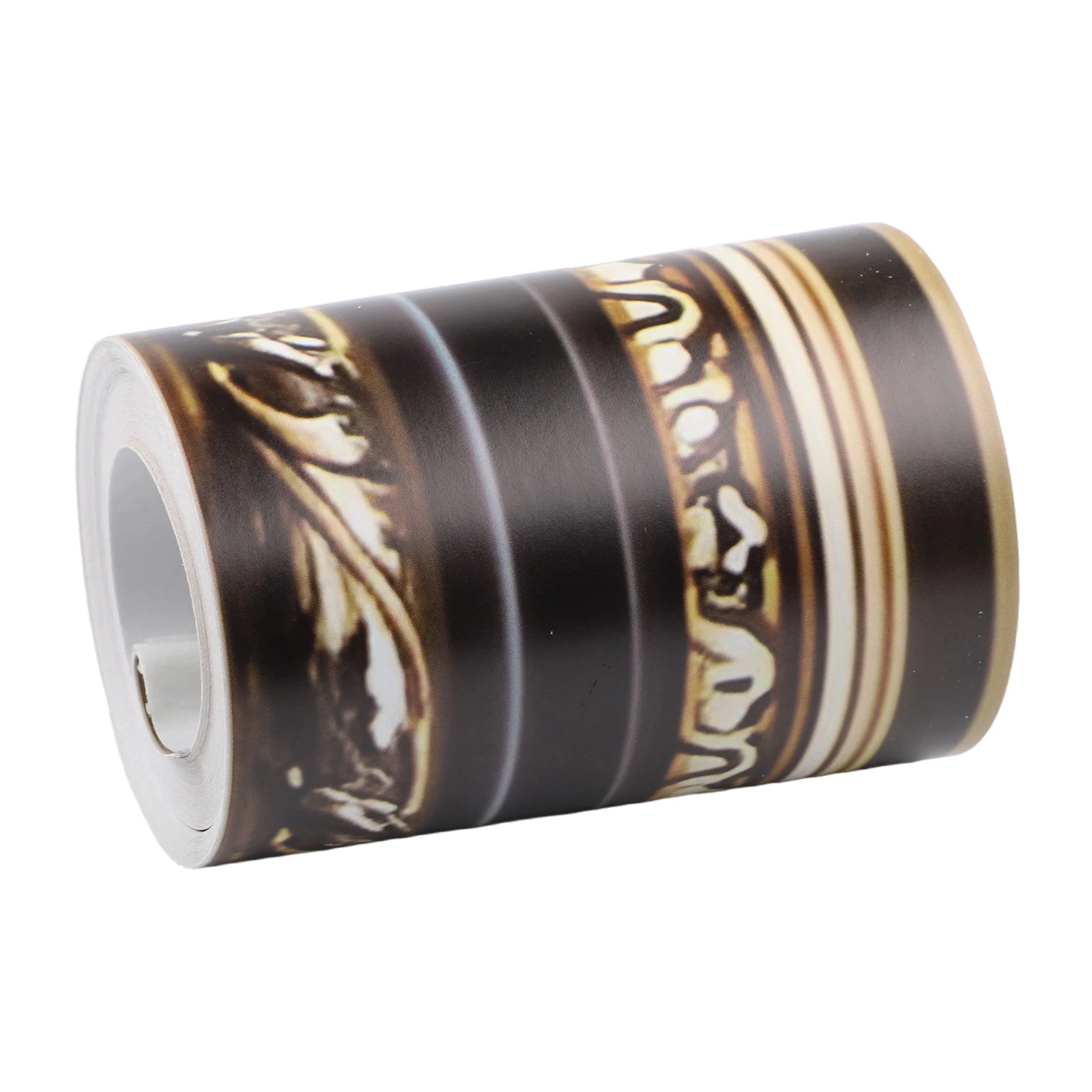 6 Cm High And 10 Meters Long 3D PVC Wallpaper Self-adhesive Tape Cut-to-length Long Service Life Moisture Proof