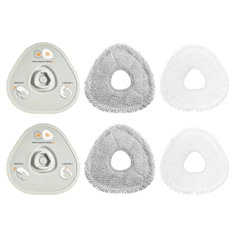 ABUD-For Narwal J4 / J4 Lite Robot Vacuums Mop Holder Cloth Rag Replacement Spare Parts