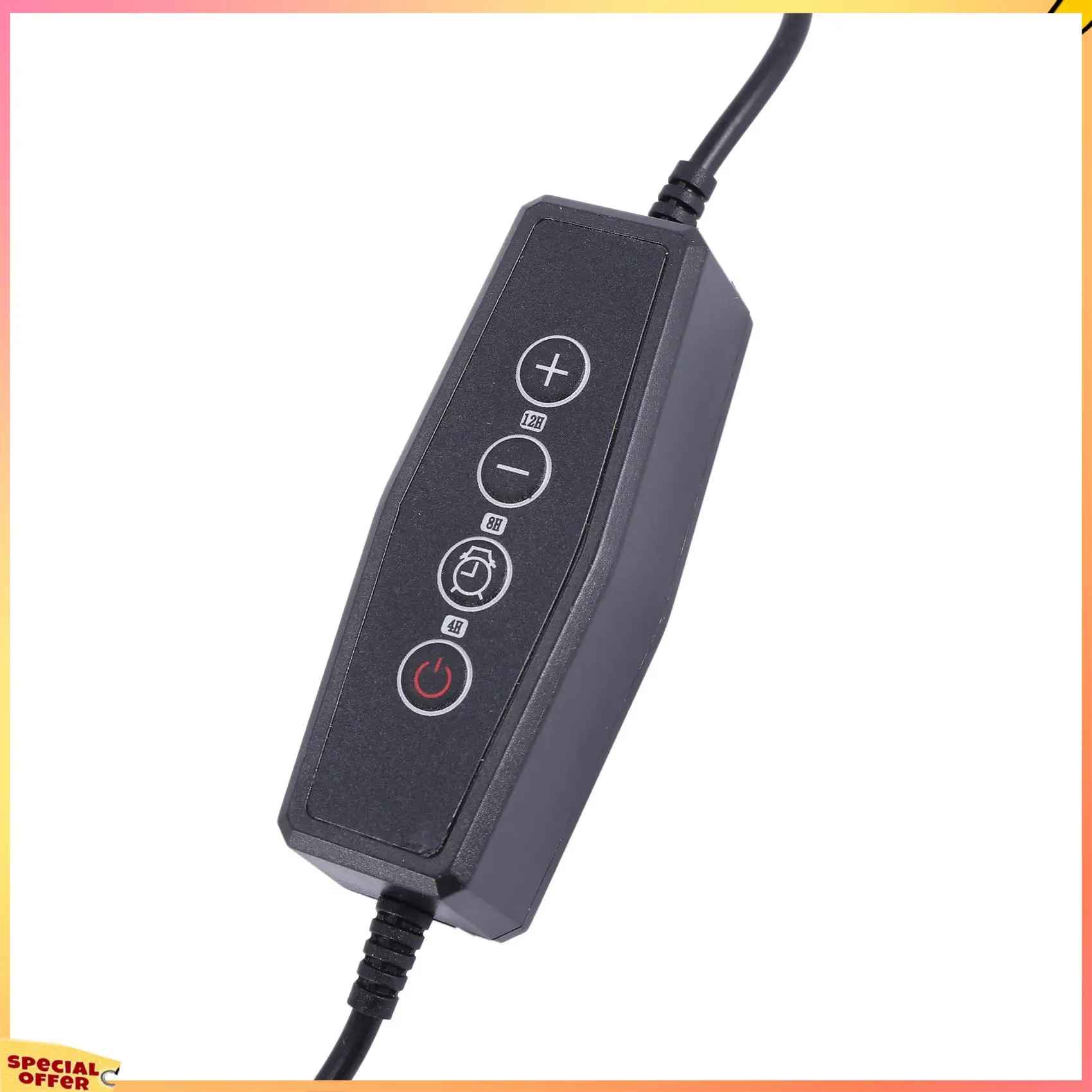 ABFI 3X USB LED ضوء النمو الداخلي، 40 واط مصابيح نباتية كاملة الطيف ضوء الشمس الأبيض للنباتات المنزل الزراعة المائية صندوق عصاري