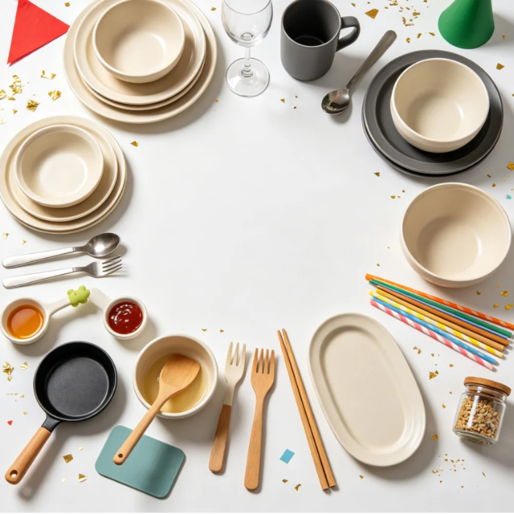 Surprise Random Hidden Kitchen Dining Blind Box, Curated Undisclosed Table Essentials, Experience unforgettable fun of mystery unboxing activity