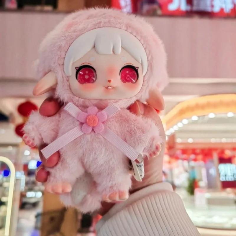 

New Genuine Ruby Happy Fluffy Series Blind Box Cute Doll Vinyl Decorative Anime Character Model Children Mystery Box Toy Gift