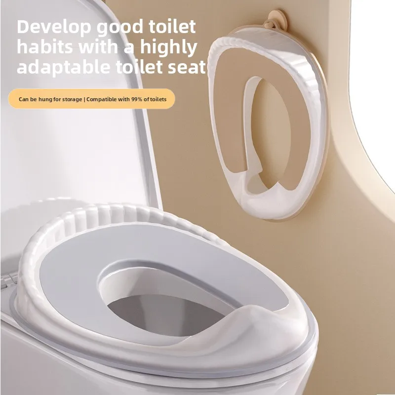

Child Toilet Seat Cover Portable Anti-Splash Toilet Seat for Kids Universal for Boys and Girls