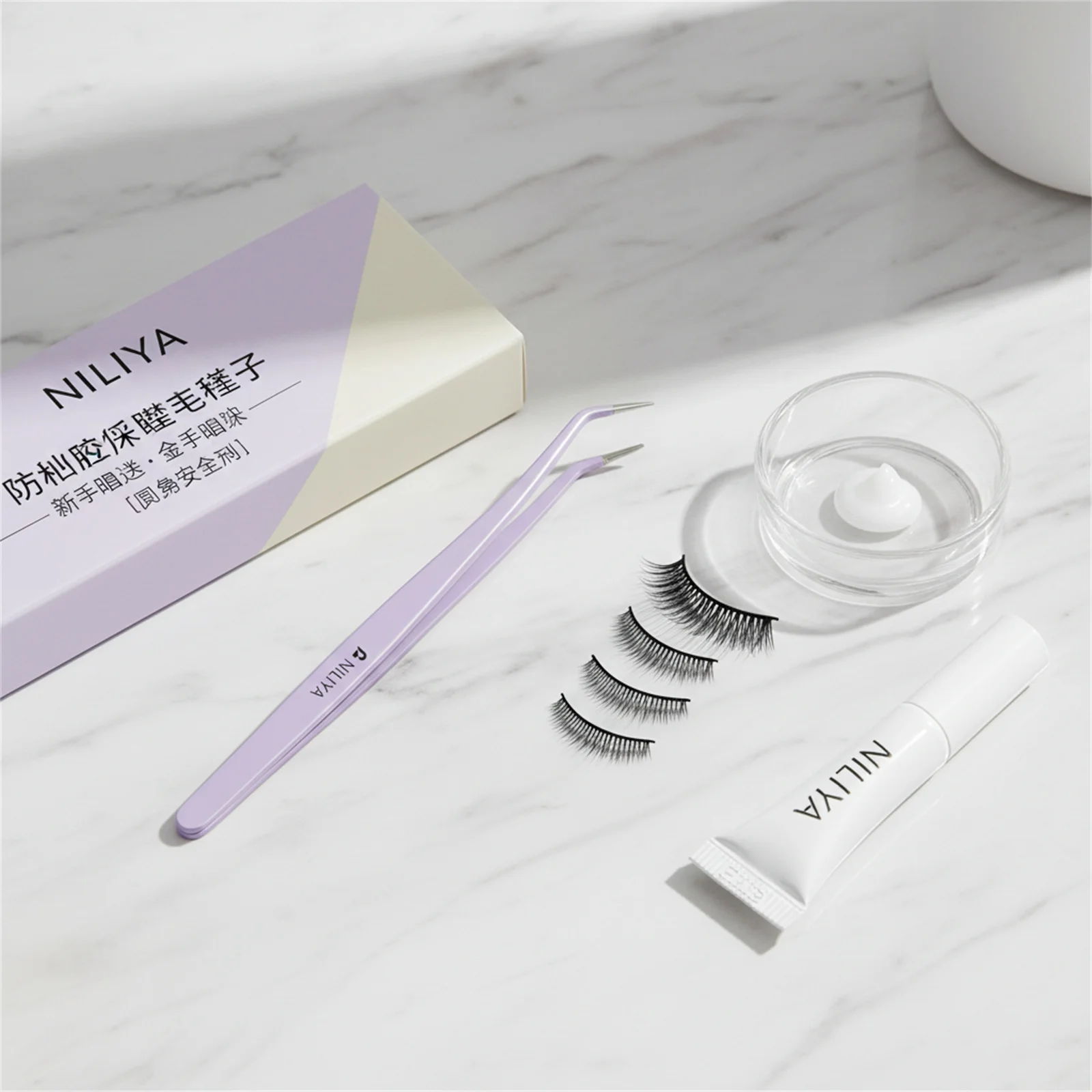 つけまつげピンセットまつげエクステンションファイバーチップラッシュピンセットDIYまつげピンセットネイルアートステッカーラインストーンピッキングツール