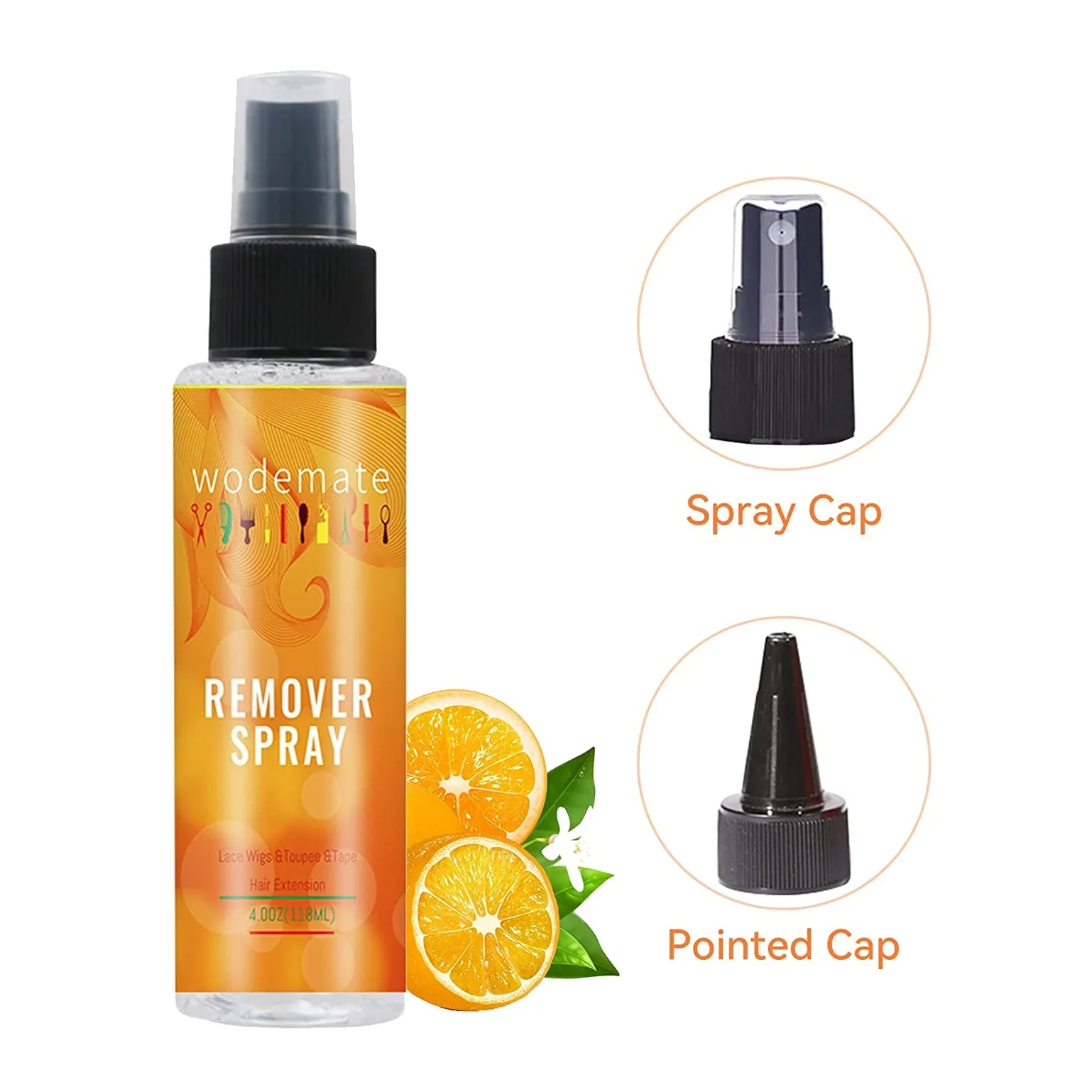 Dissolvant de Colle pour Perruque à Action Rapide, Spray pour Extension de Cheveux, Postiche, Toupet