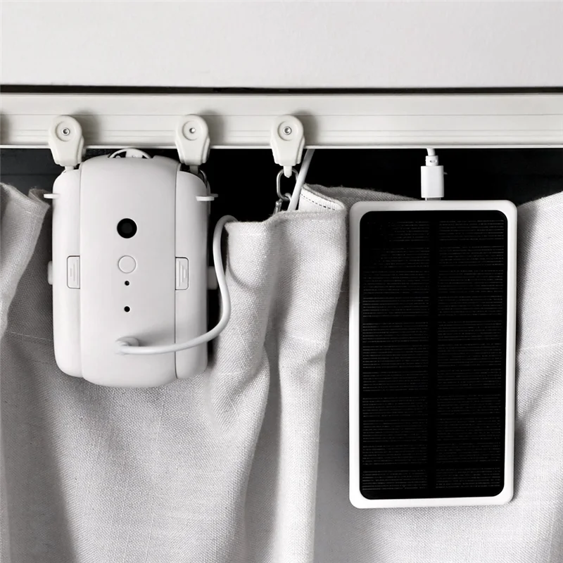 Aa63 quente tuya inteligente abridor de cortina automático bluetooth pista cortinas interruptor robô controle remoto para alexa google casa