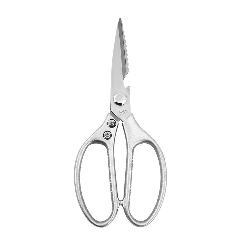 Household SK5 Kitchen Scissors Stainless Steel Chicken Bone Household Multifunctional Bone Cutting Fish Killing Food Scissors