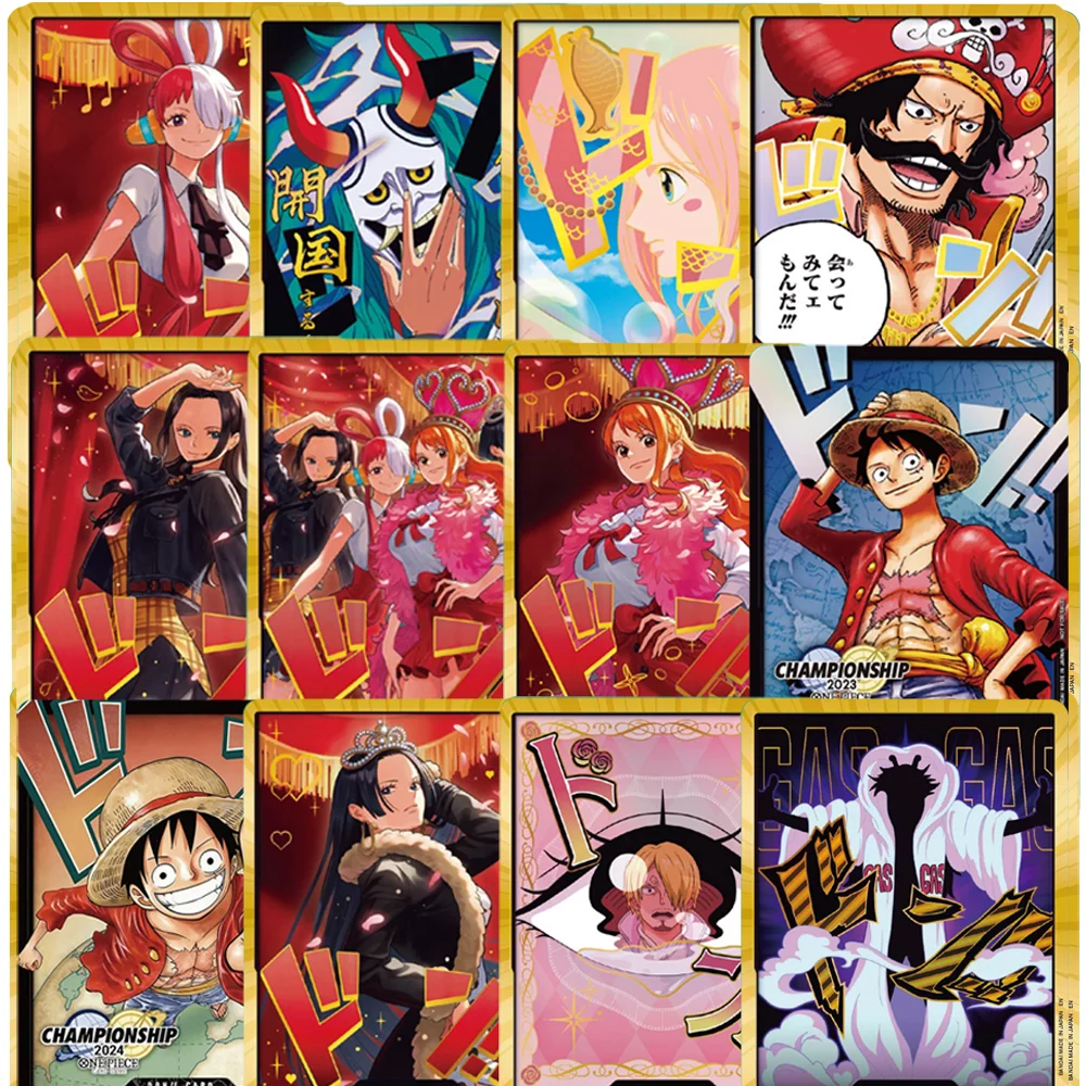 

Anime One Piece Golden Card PRB-02 DON!! Luffy/Uta/Solon/Ace proxy Cards Multiple Character Options Best Toy Gift