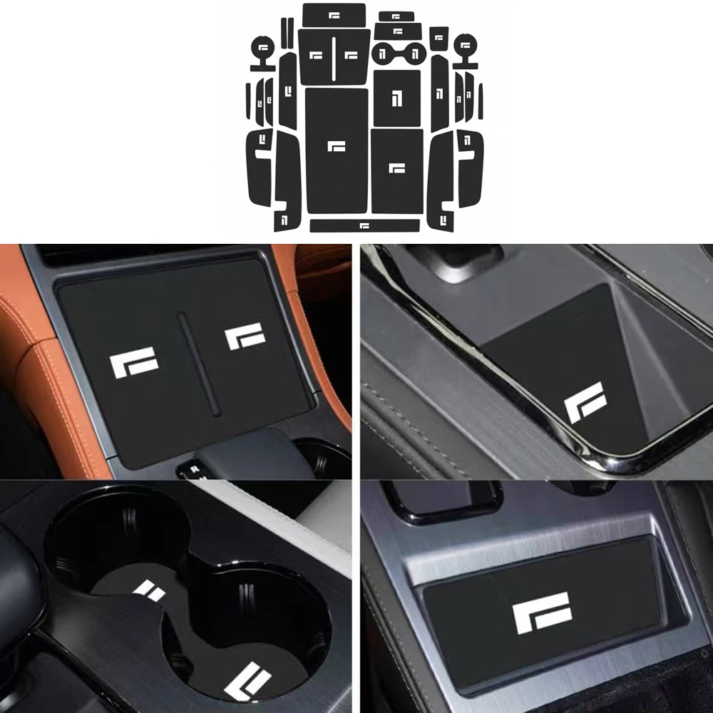 Center Console Pad Armrest Box Storage Compartment Pad Waterproof For BAIC JISHI Polestone 01 Rox 01 Car Interior Accessories ﻿