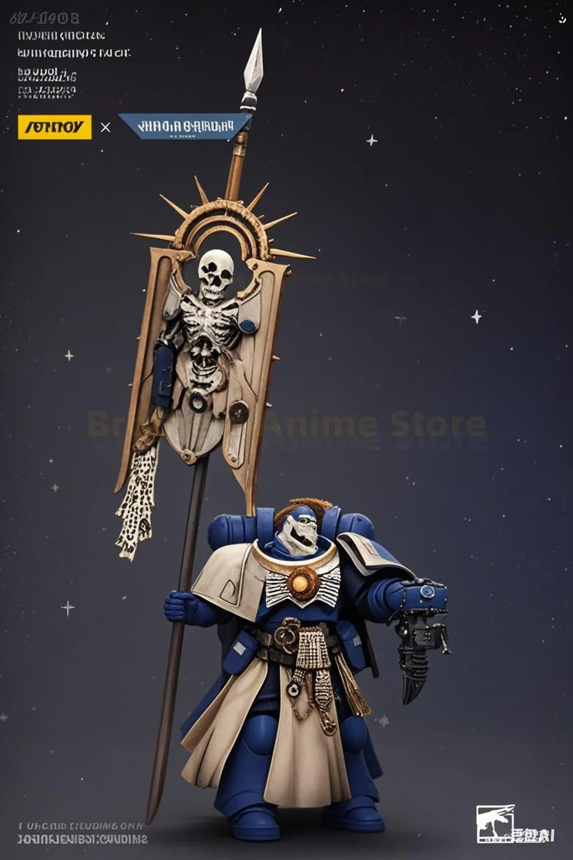 

Spot Joytoy Dark Source Warhammer 40K Extreme Warrior Jianwei Banner 1:18 Форма для движущихся солдат