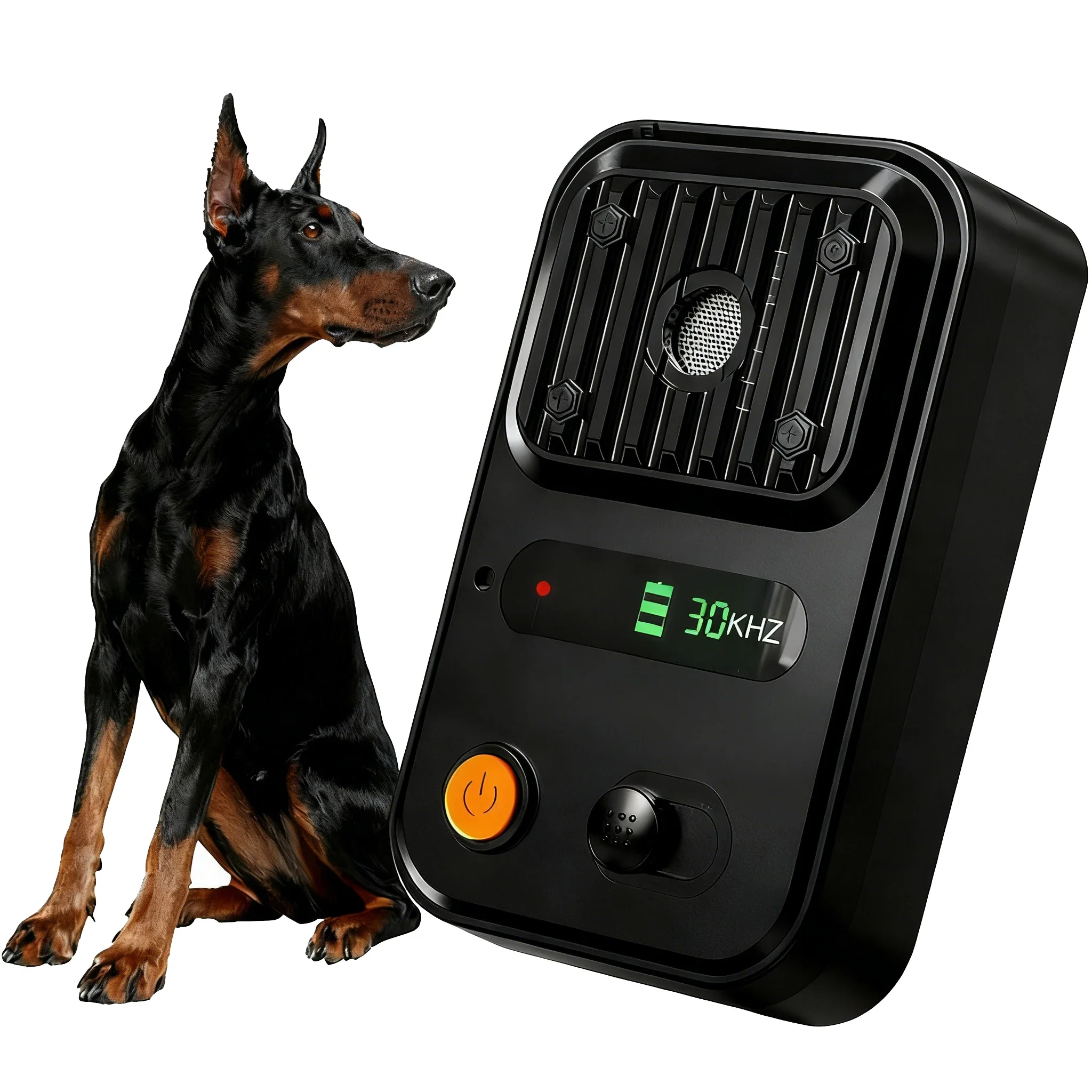 

3 Modes Anti Bark Device Auto Bark Deterrent Devices Up to 50 Ft Rechargeable Sonic Bark Deterrent for Dogs Indoor Outdoor Use