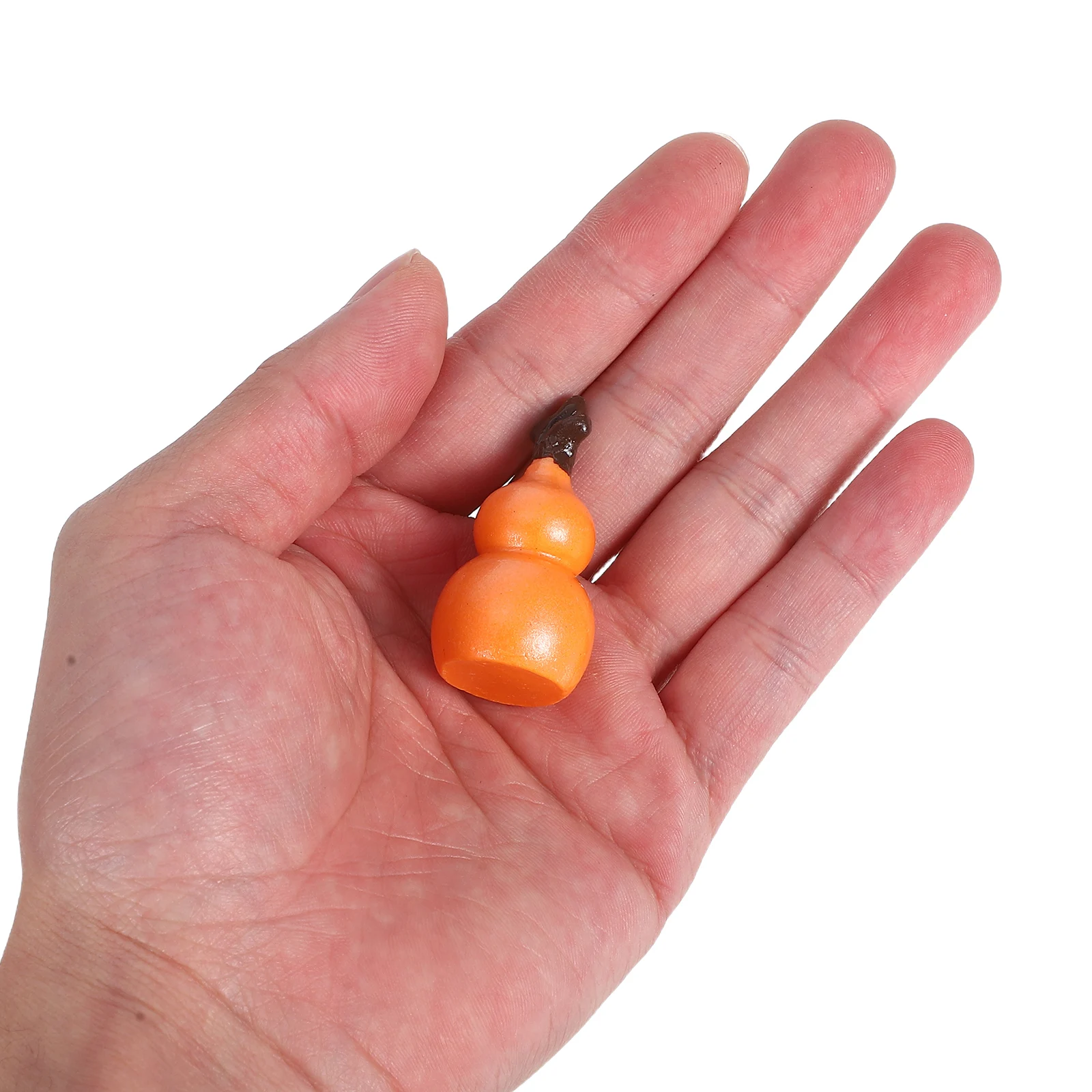 

10pcs Gourd Resin Craft Vintage Handmade Decorative Statues Home Office Table Ornaments Retro Figure Adornments Creative Diy