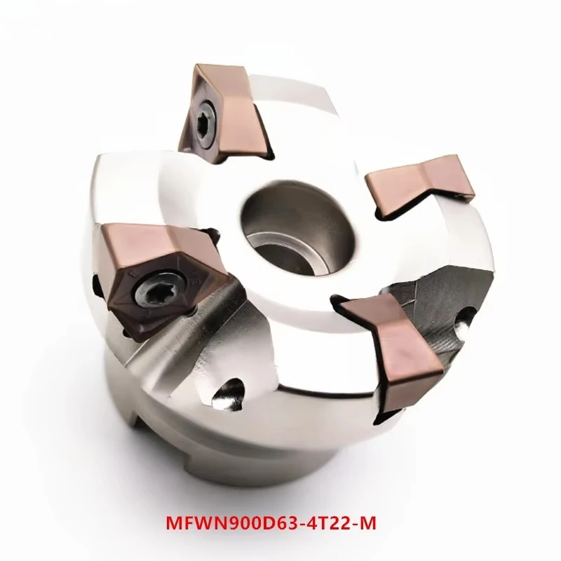 

MFWN900D63-4T22-M 4flute Indexable Heavy-cut Face Milling Cutter for WNMU08 Insert