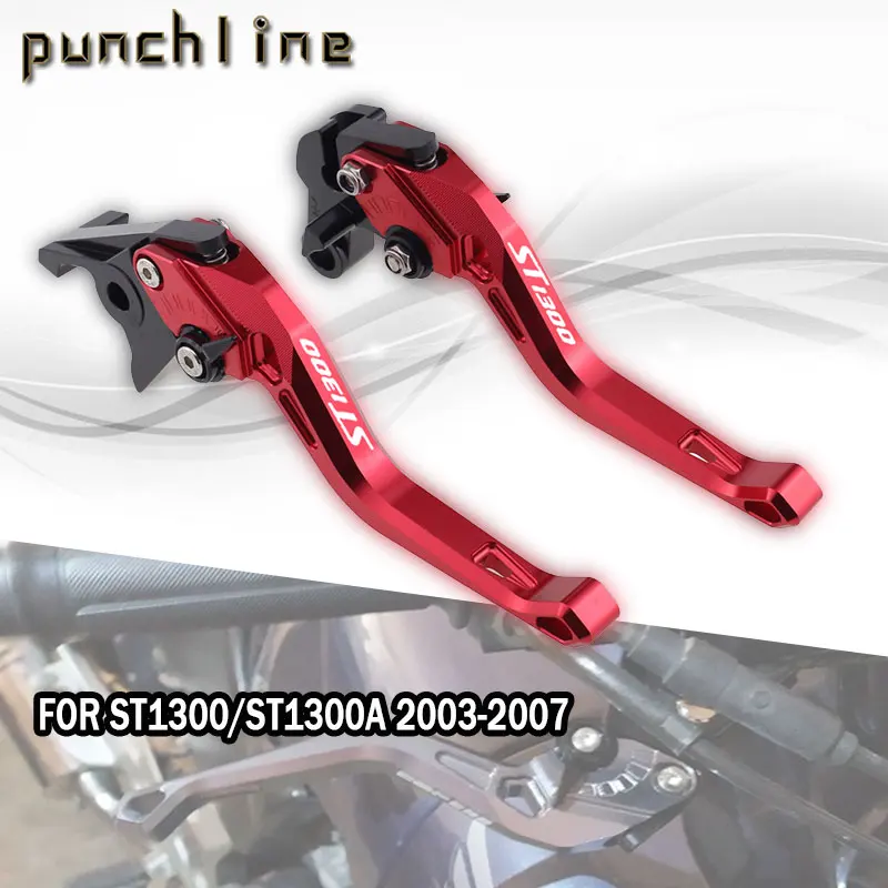 

Fit For ST1300/ST1300A 2003-2007 Short Brake Clutch Levers ST 1300 ST1300 A Motorcycle CNC Accessories Adjustable Handle Set