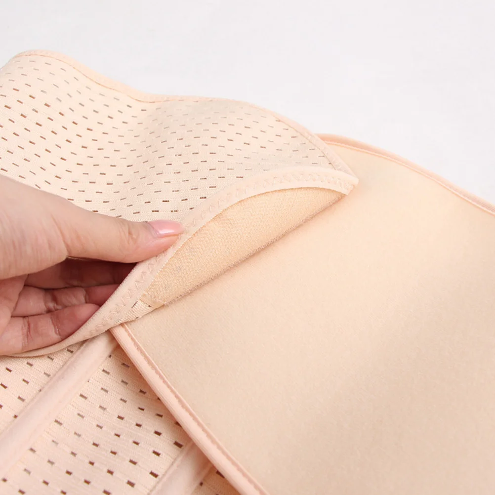 

2Pcs Postpartum Slimming Girdles Ergonomic Invisible Belly Waistband Polyester Abdominal Binder Beige Postpartum Girdle
