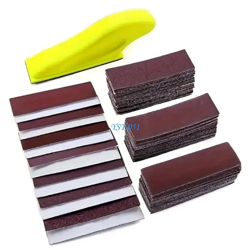 

E15A Professional Sandpaper Finger Sander for Woodworking Polishing and Sanding Tool