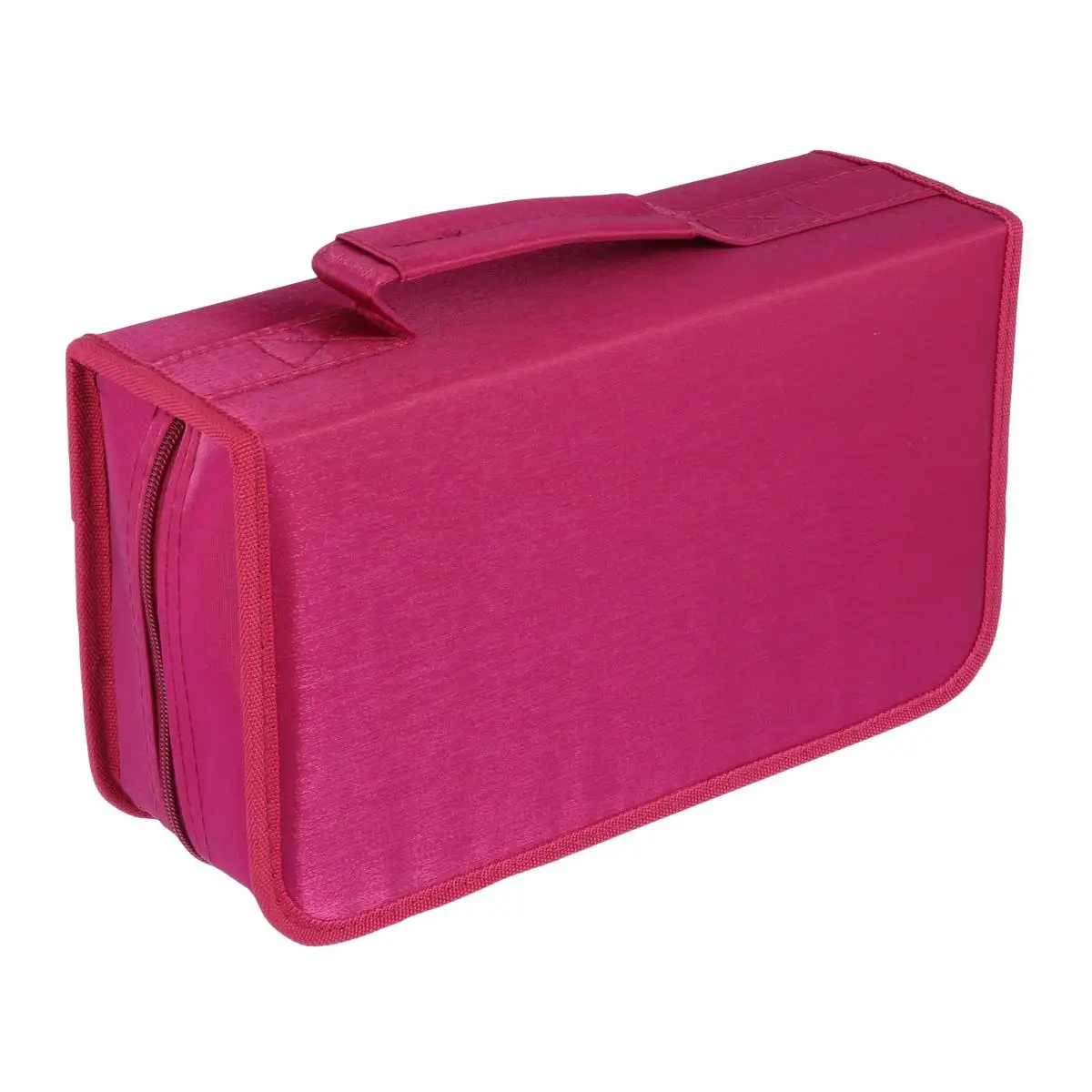 

CD Package Disc Large Capacity Holder Handheld Bag Portable Mercerized Cloth Case DVD Storage