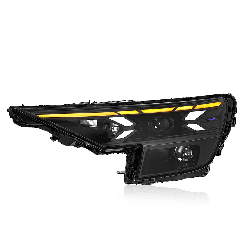 For 2019-2023 Audi Q8 Headlight Assembly New Upgrade LED DRL Sequential Turn Signal Laser Lens Plug and Play Car  Accessories