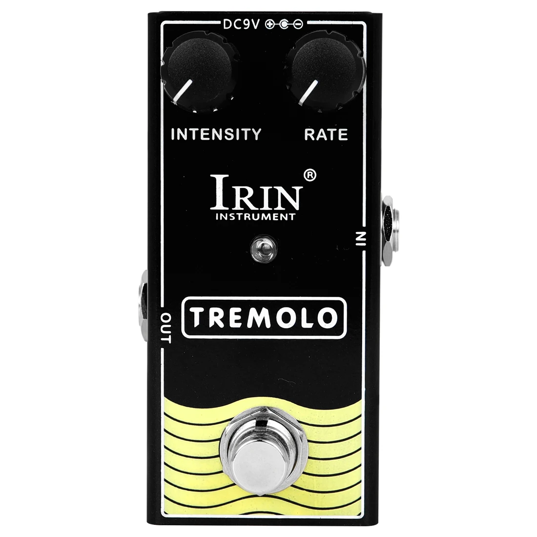 IRIN RF-09 Electric Guitar Tremolo  Pedal Vintage Vibrato Effect True Bypass Metal Casing Pedal Guitar Parts & Accessories