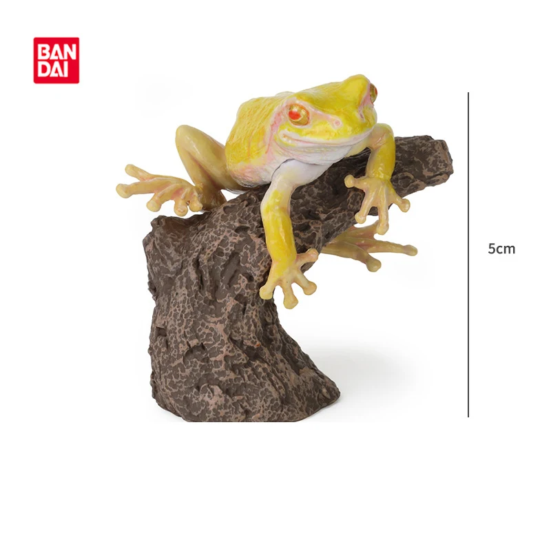 BANDAI Original Toy Ikemono Taisyou ADVANCE Rhacophoridae Gacha Gashapon Anime Action Model Figures Collection