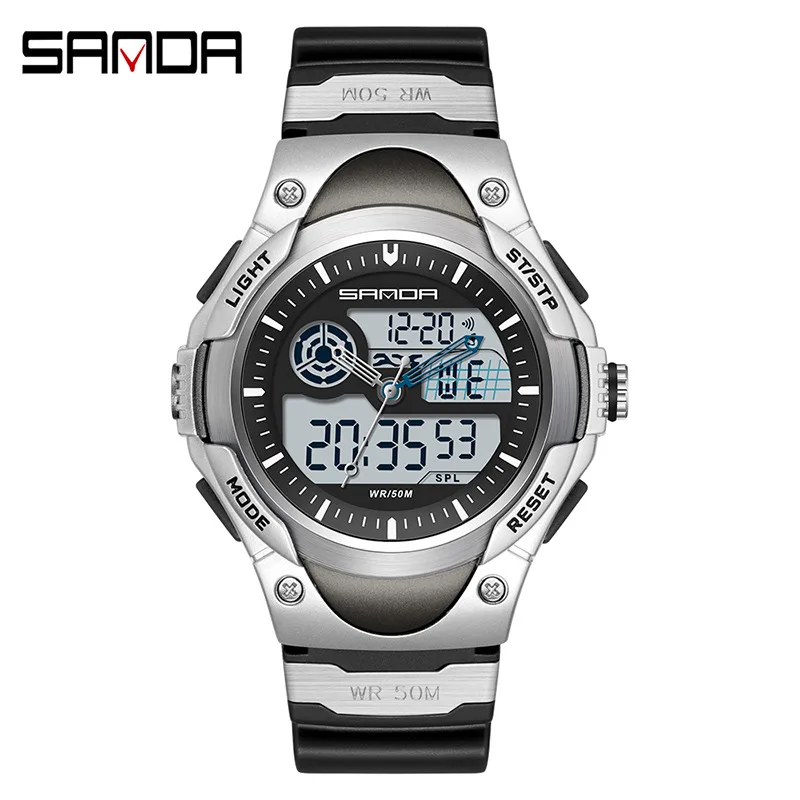 

Sports Digital Watch For Men Military Watches Swim Waterproof 50m Man Clock Relogio Masculino Analog Led Electronic Wristwatch