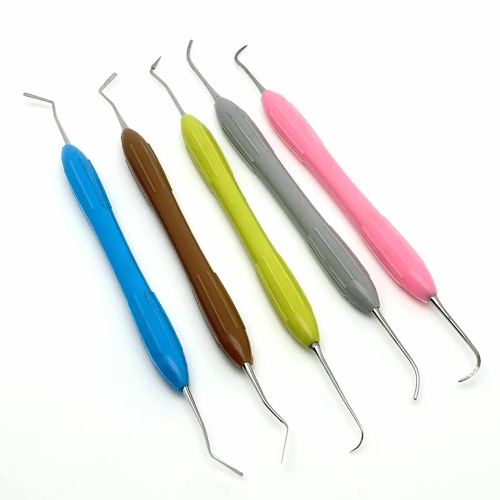 

Dental Resin Spatulas Composite Instruments Dentistry Silicone Resins Filler Aesthetic Restoration Knife Silicone Handle Tools