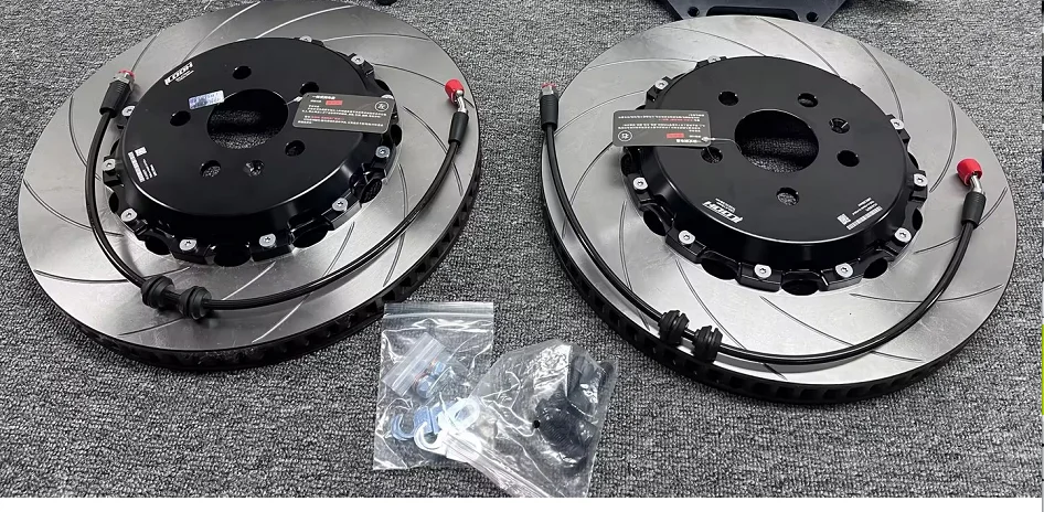 ICOOH High Performance Brake Slotted Disc Auto Brake System with 380*34mm with adaptor for e92 m3