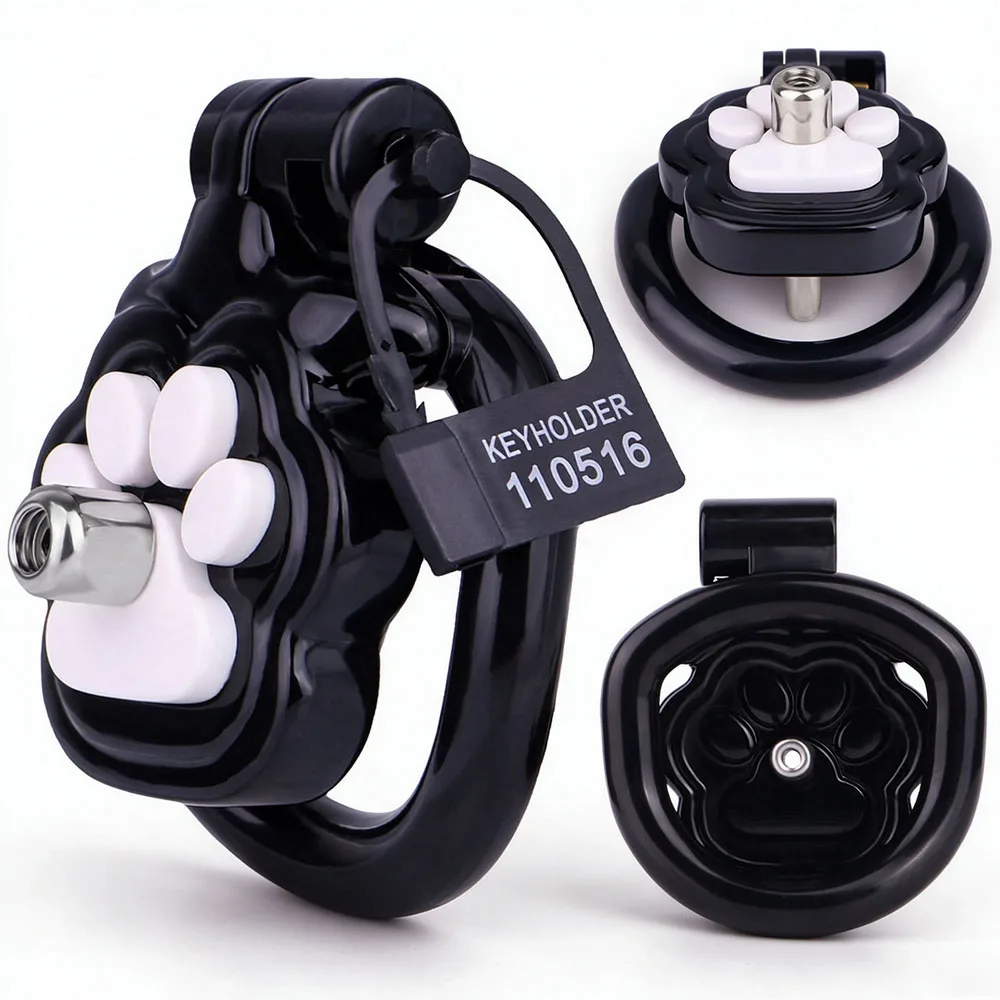 ANOSX Beast Claws Penis Cages Male Chastity Cage Resin Cock Locking Rings Men's Urethral Lock Invisible Chastity Belt Penis Ring