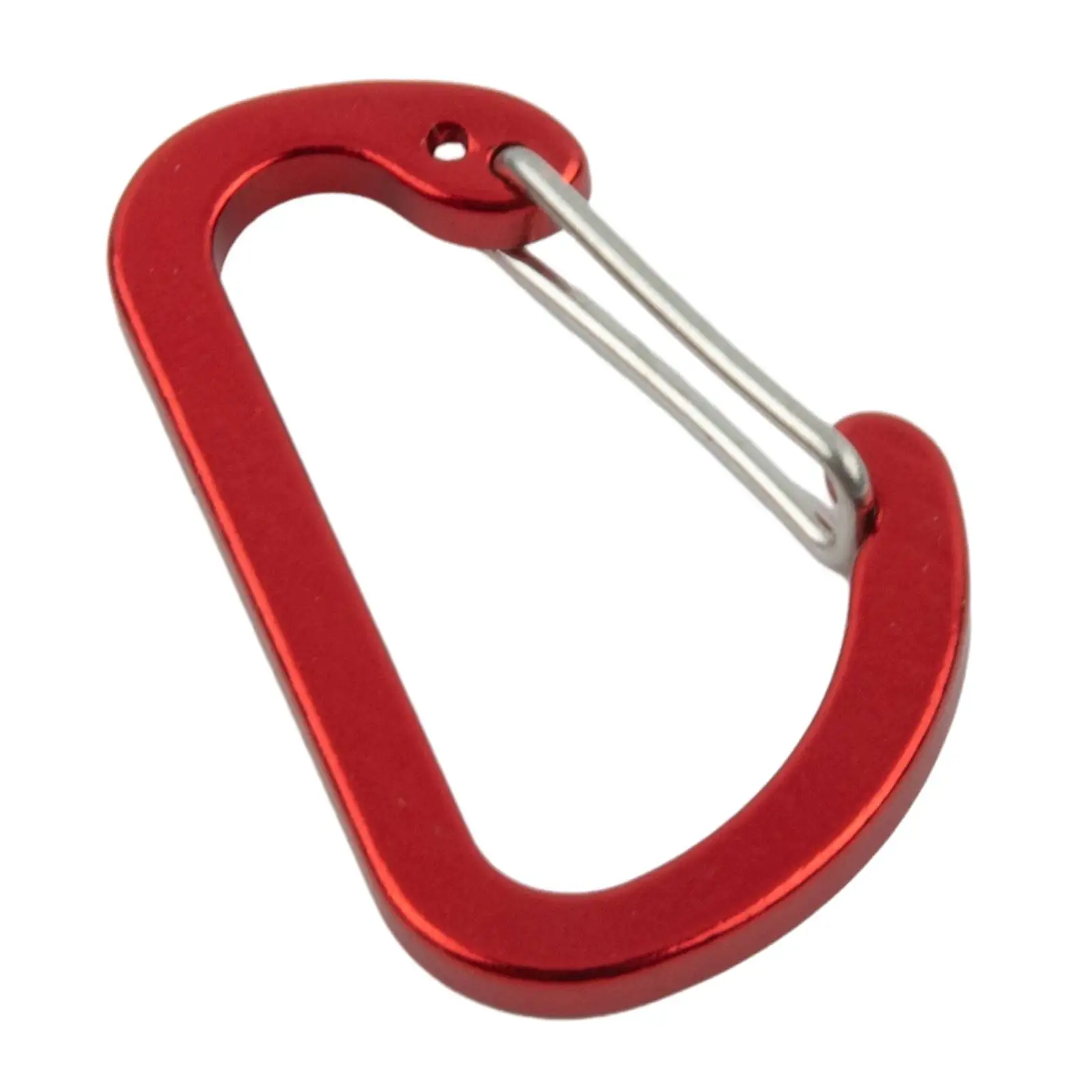 High Performance High Quality Hot Sale Brand New Carabiner Spring Hook Clip 1pc 40x25x4mm Camping Keychain Mi-ni