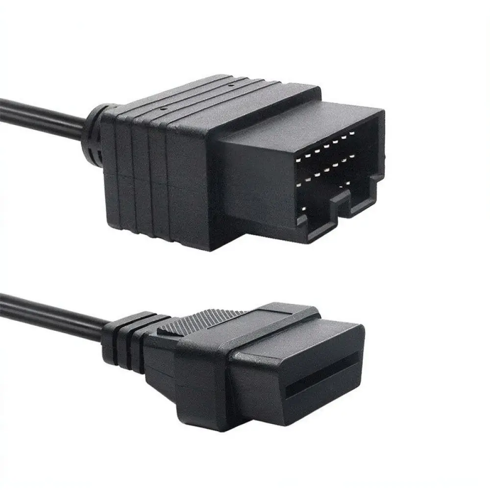 For KIA 20Pin To OBD2 16Pin Diagnostic Connector Adapter Cable Auto Scan Link Extension Interface Repairing Lead