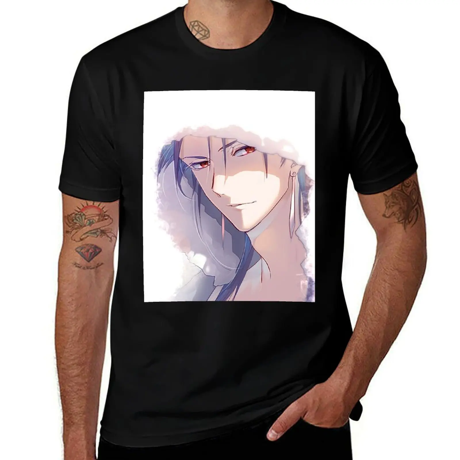 Lancer Cu Chuliann Fate T-Shirt Casual Trendy Streetwear Tee Shirt T-Shirt