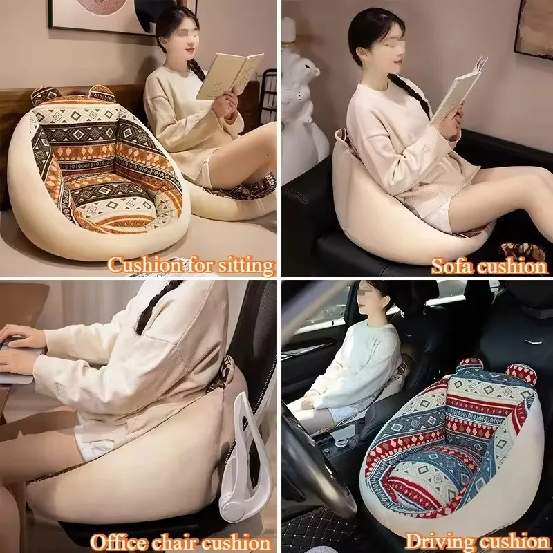 1 قطعة وسادة بوهيميا لينة ومريحة سميكة عنبر مكتب غرفة نوم حصير حصيرة عدم الانزلاق وسادة وسائد متكاملة #1