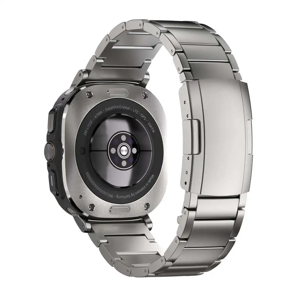 No Gaps Titanium Band for Samsung Galaxy Ultra Watch 47mm Men Luxury Strap for SAMSUNG GALAXY ULTRA 47 Watchband Metal Bracelet