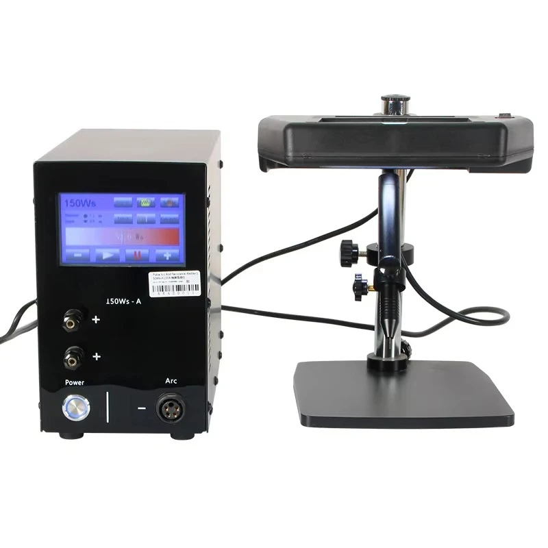 2026-Touch-screen LCD Digital Tig Welding Machines 100A/150A Gold Silver Watch Repairing Pulse Argon Spot Arc Welder for Jewelry
