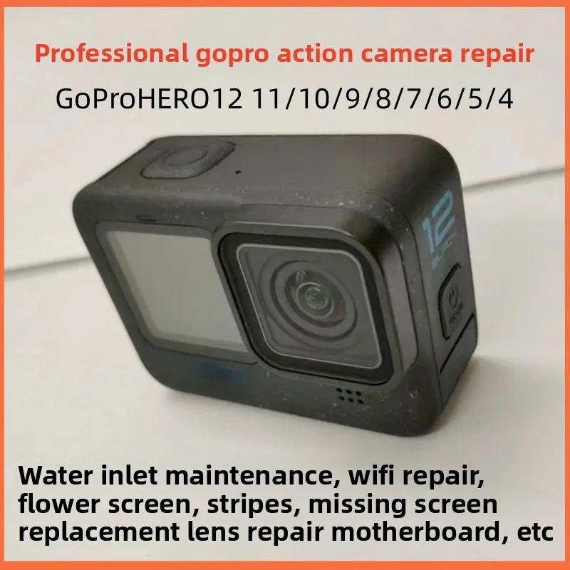 

Camera Repair Partsfor GoPro HERO12 11 10 9 8 7 6 5 4Action camera lens screen replacement motherboard repair