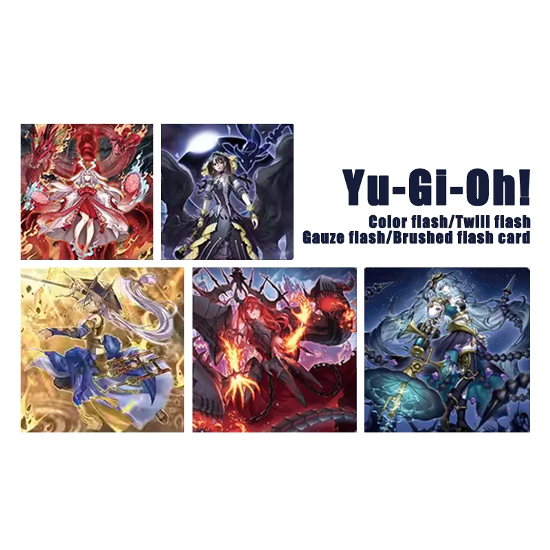 Yu-Gi-Oh! Hecho en Casa Kurikara Divincarnate, Diosa del Mundo Subterráneo, Colección del Mundo Cerrado, Tarjetas Flash, Juguetes, Regalo