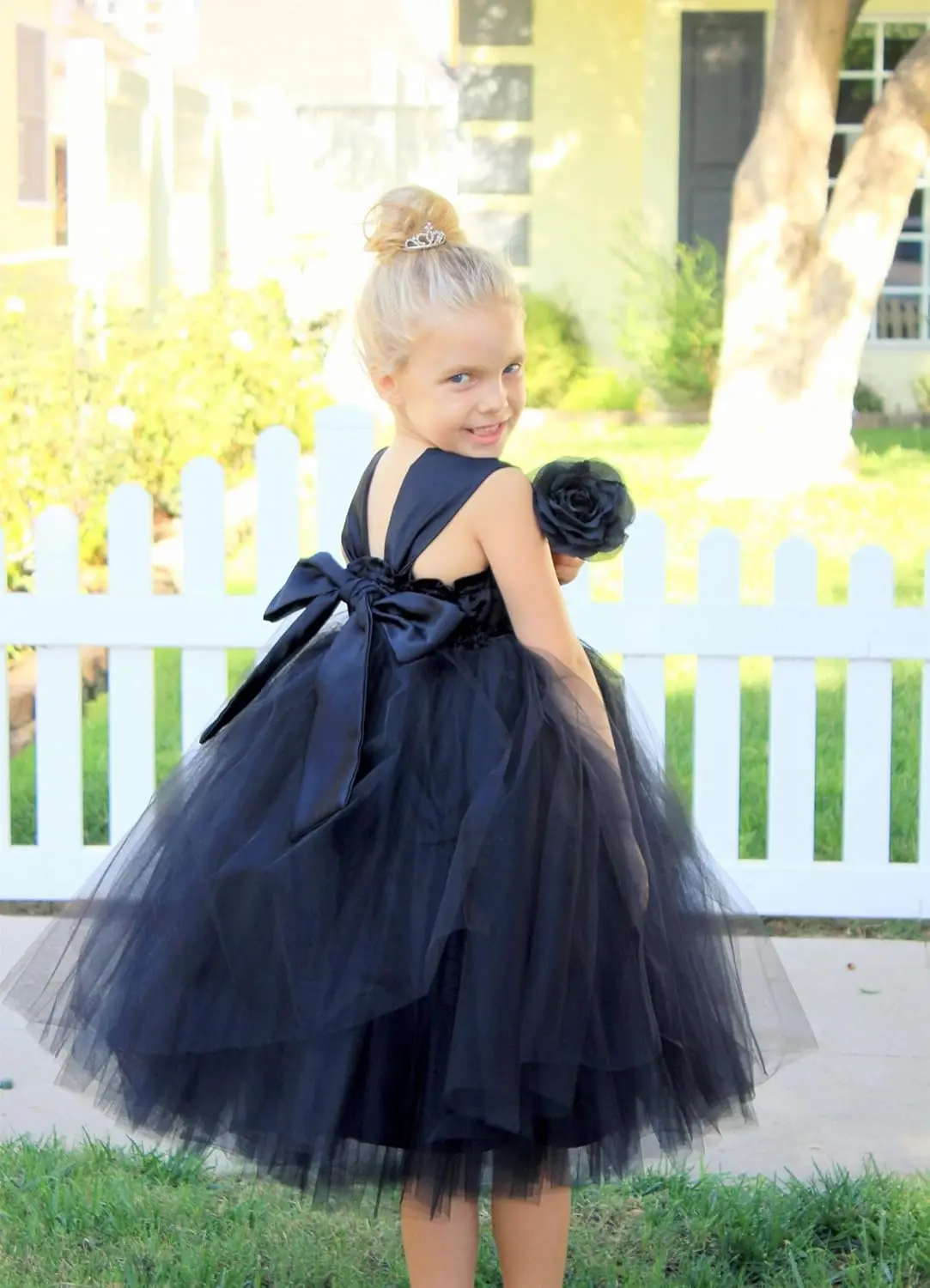 Sweetheart Neck Tutu Junior Flower Girl Dress Special Occasions Gown Pageant Dresses for Girls