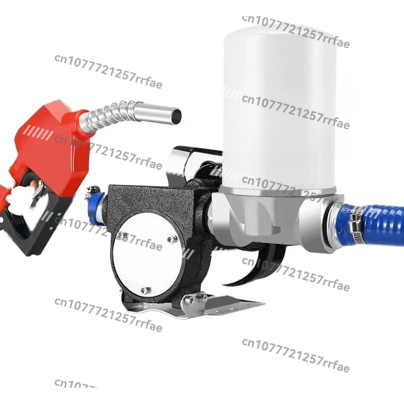 12V/24V/220V electric self-priming oil pump positive/negative rotary diesel fuel dispenser metering positive/negative pump