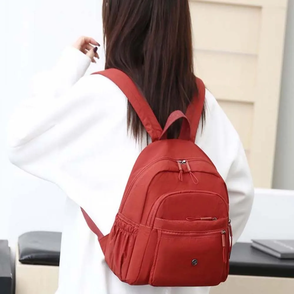 

Рюкзак из ткани Оксфорд большой емкости, повседневный рюкзак в японском стиле с защитой от брызг, мягкая регулируемая школьная сумка на плечо