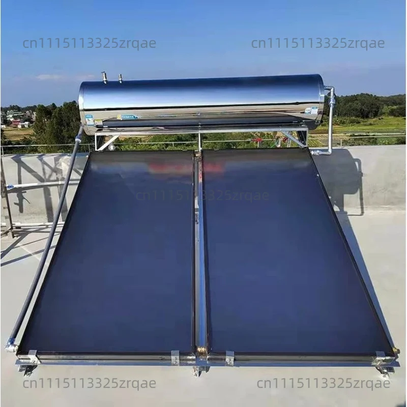 Flat plate collector 150L200L300L integrated solar water heater household factory foreign trade wholesale