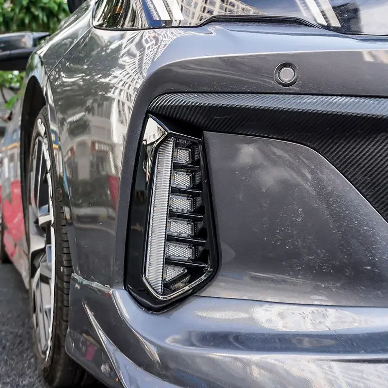 For GAC Trumpchi Shadow Leopard 2021-2023 Front Bumper Upgrade LED Fog Lamp Daytime Running Light Assembly Tool Car Accessories
