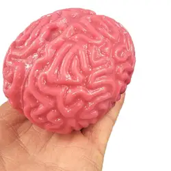 1Pcs Novelty Squishy Brain Toy Squeezable Fun Toys Relieve Stress Ball Cure Toy Cartoon Animal Squeeze Nostress Toy Dropshipping