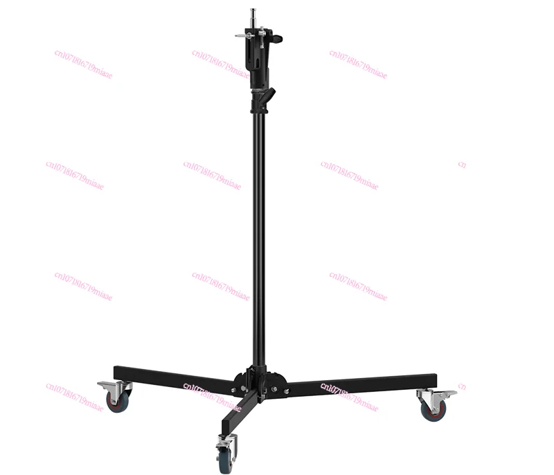 Professional photography light stand Heavy-duty floor light stand Stainless steel tripod with pulley bracket